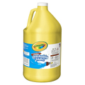 Crayola Washable Paint, Yellow, Gallon BIN542128034